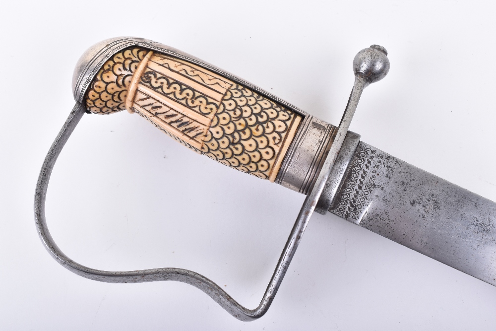 ^ Very unusual Indian Cavalry officer's "second option" sword of 1796 pattern type - Image 7 of 13
