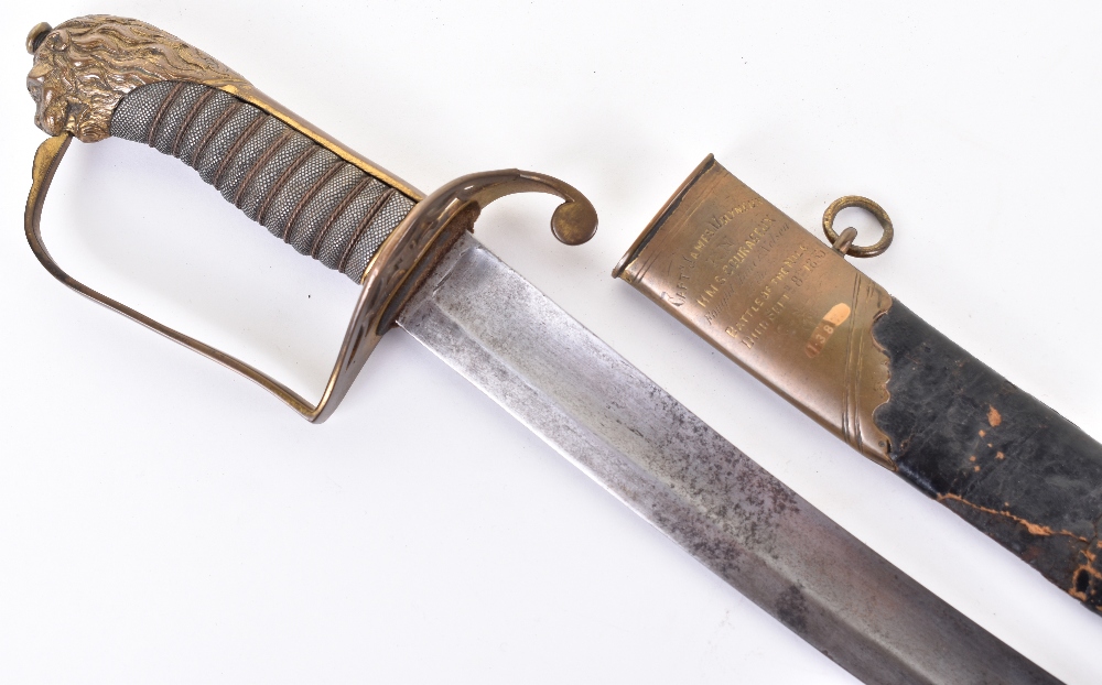 The sword of Captain James Molineaux Royal Navy c.1800 - Image 5 of 8