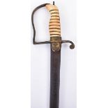 ^ Georgian regulation sword for Flag officer, Captain or Commander c.1800