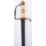 ^ Georgian naval officer’s sword c.1800