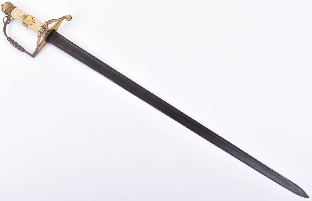 ^ Georgian naval officer’s sword c.1800 - Image 10 of 11