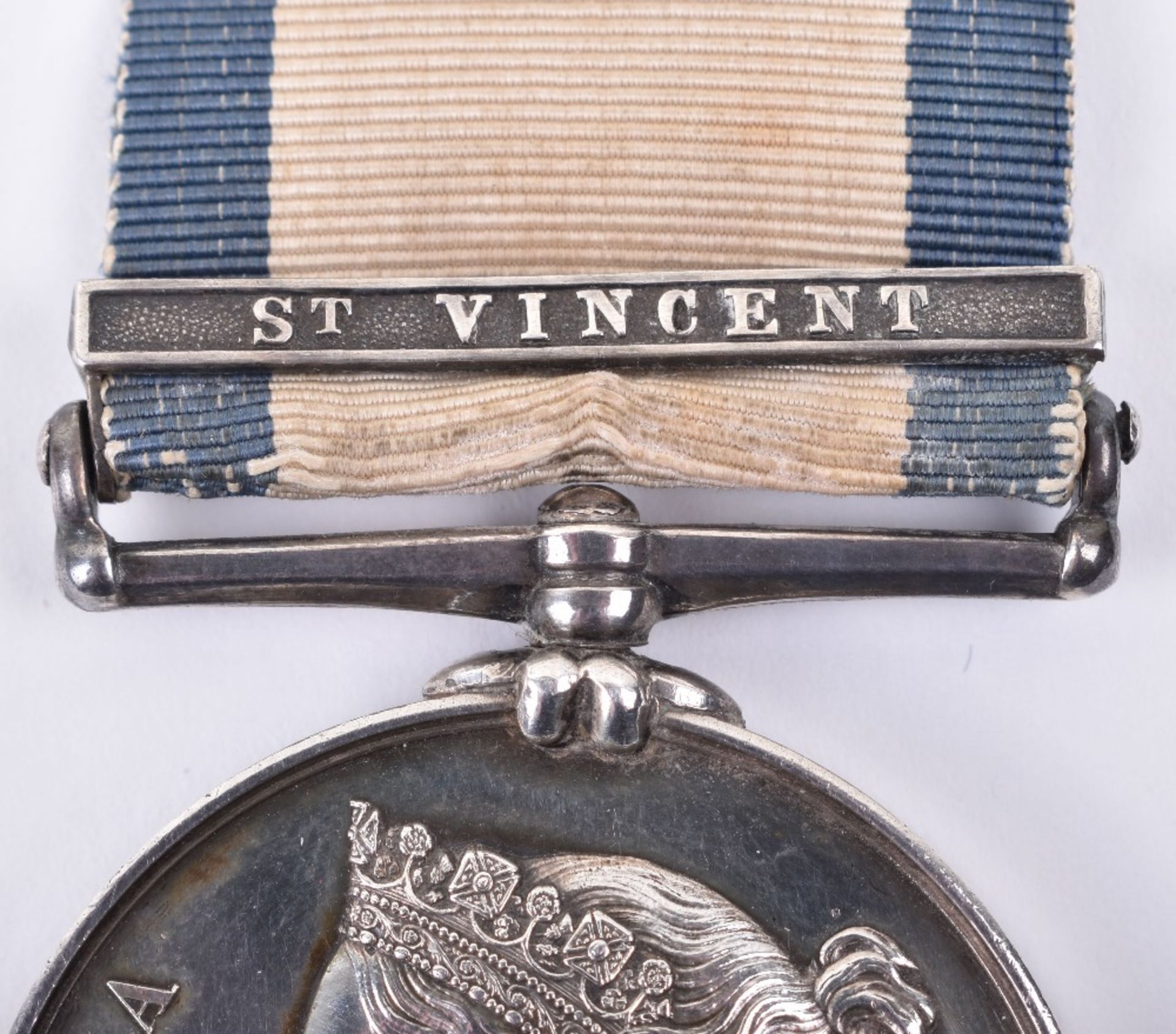 Naval General Service Medal Single Clasp St Vincent - Image 3 of 4