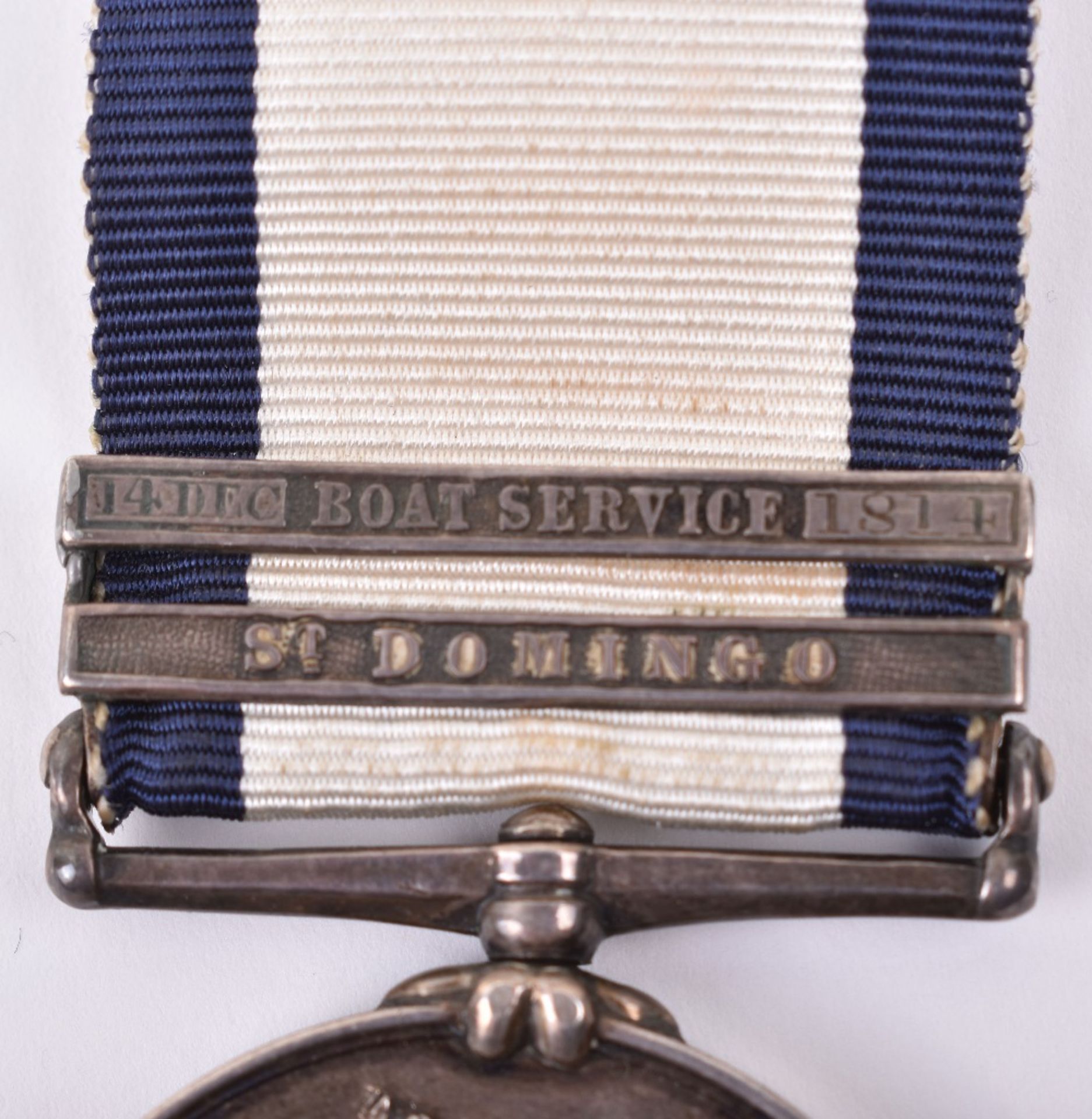 Two Clasp Naval General Service Medal of Midshipman Richard Morgan Present at the Boat Service Actio - Image 4 of 4