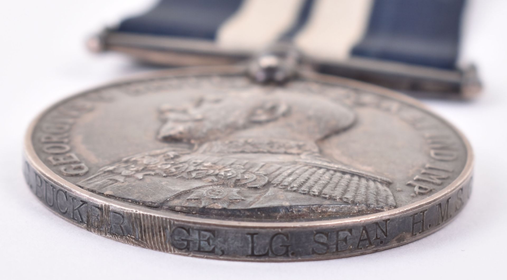 Great War Auxiliary Patrol 1917 George V Distinguished Service Medal (D.S.M) - Image 3 of 4