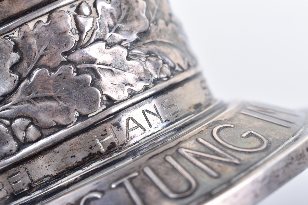 Rare Third Reich Luftwaffe Silver Honour Goblet (Ehrenpokal) and Document Grouping - Image 11 of 48