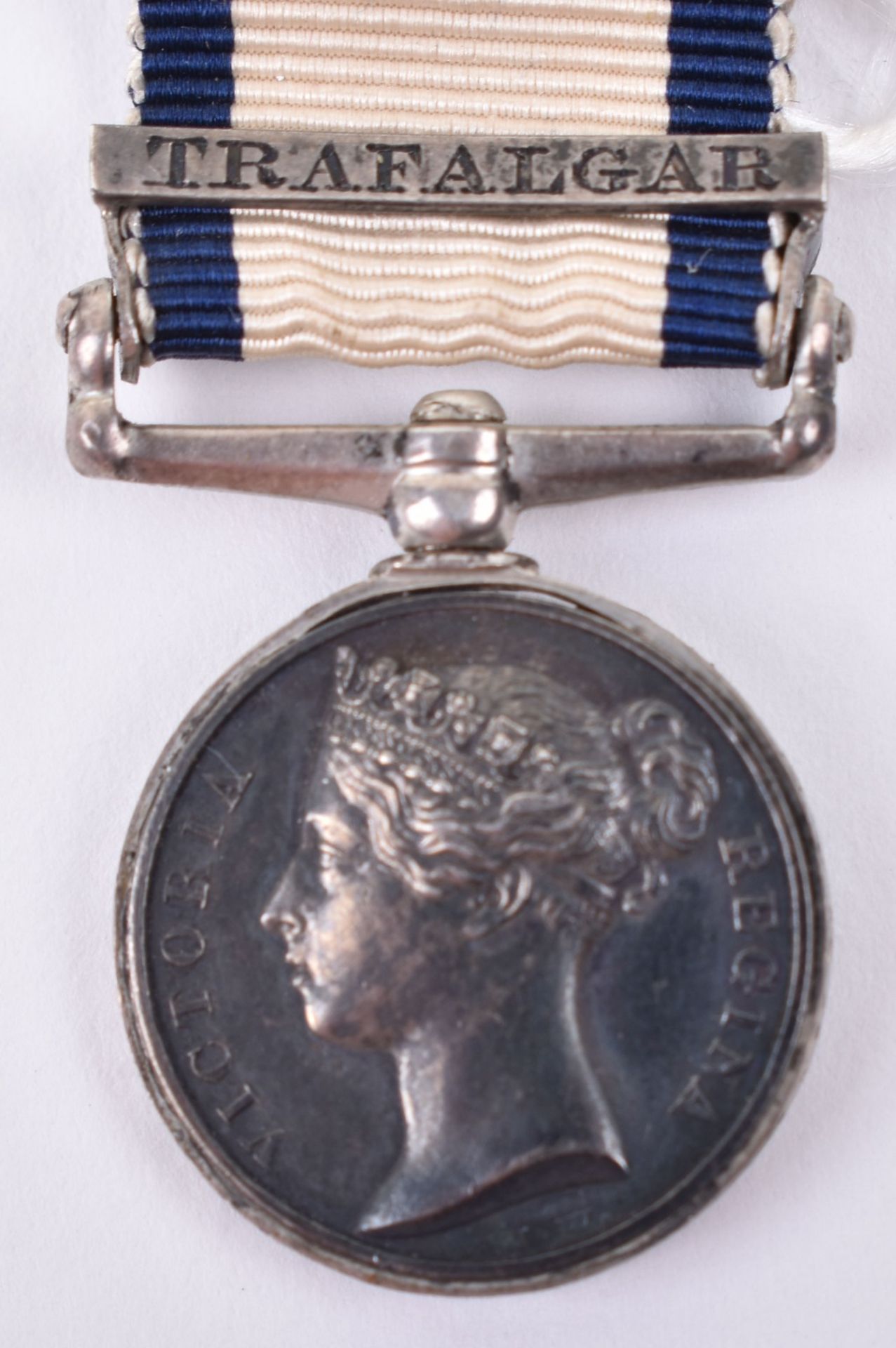 Miniature Naval General Service Medal with Clasp Trafalgar - Image 3 of 6