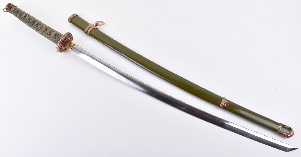 WW2 Style Japanese Sword Katana - Image 12 of 13