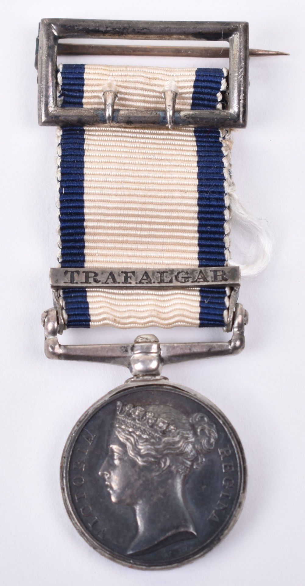 Miniature Naval General Service Medal with Clasp Trafalgar