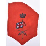 Crimean War Period Victorian Colour Sergeant’s Sleeve Insignia