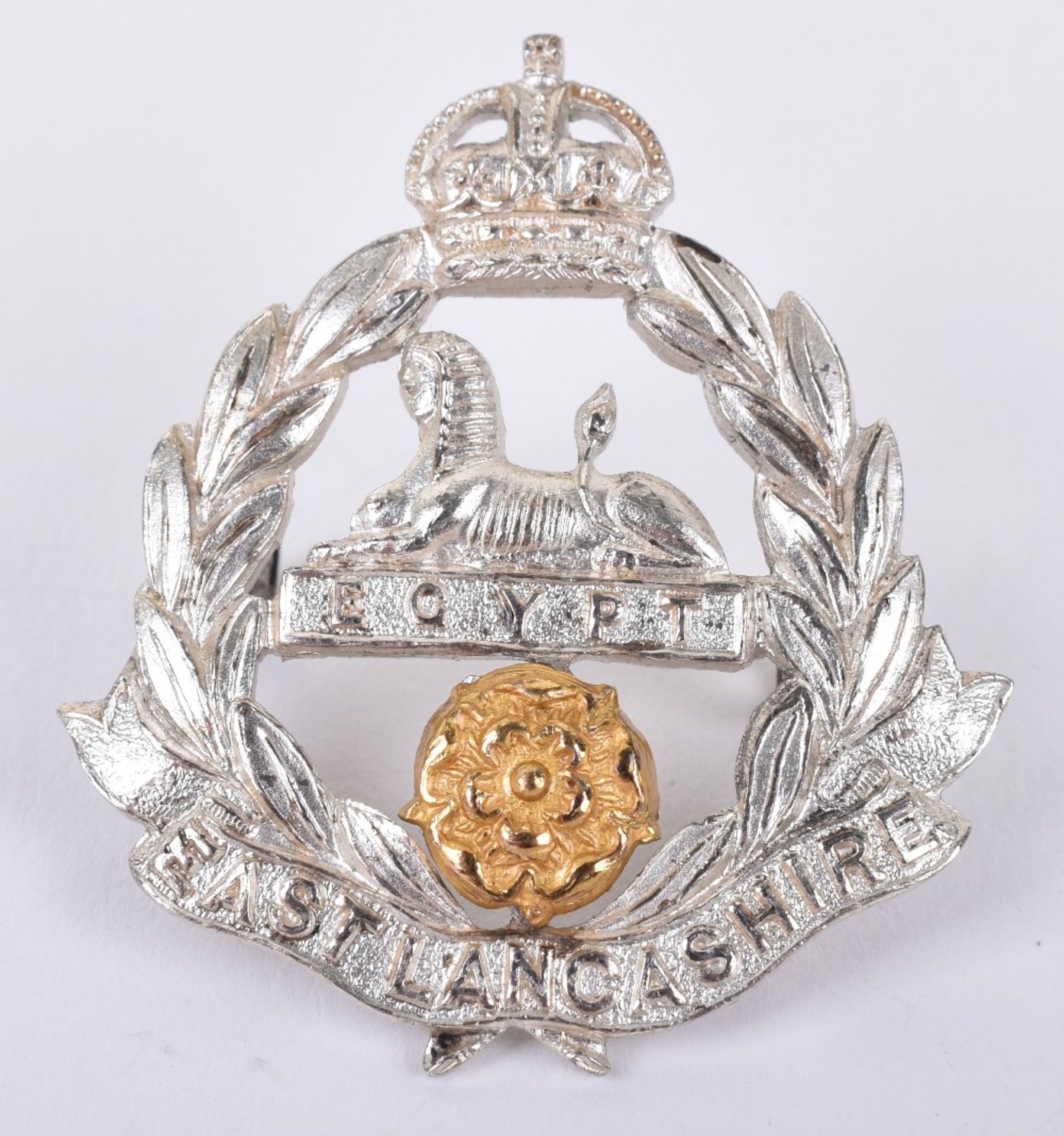 East Lancashire Regiment Officers Cap Badge