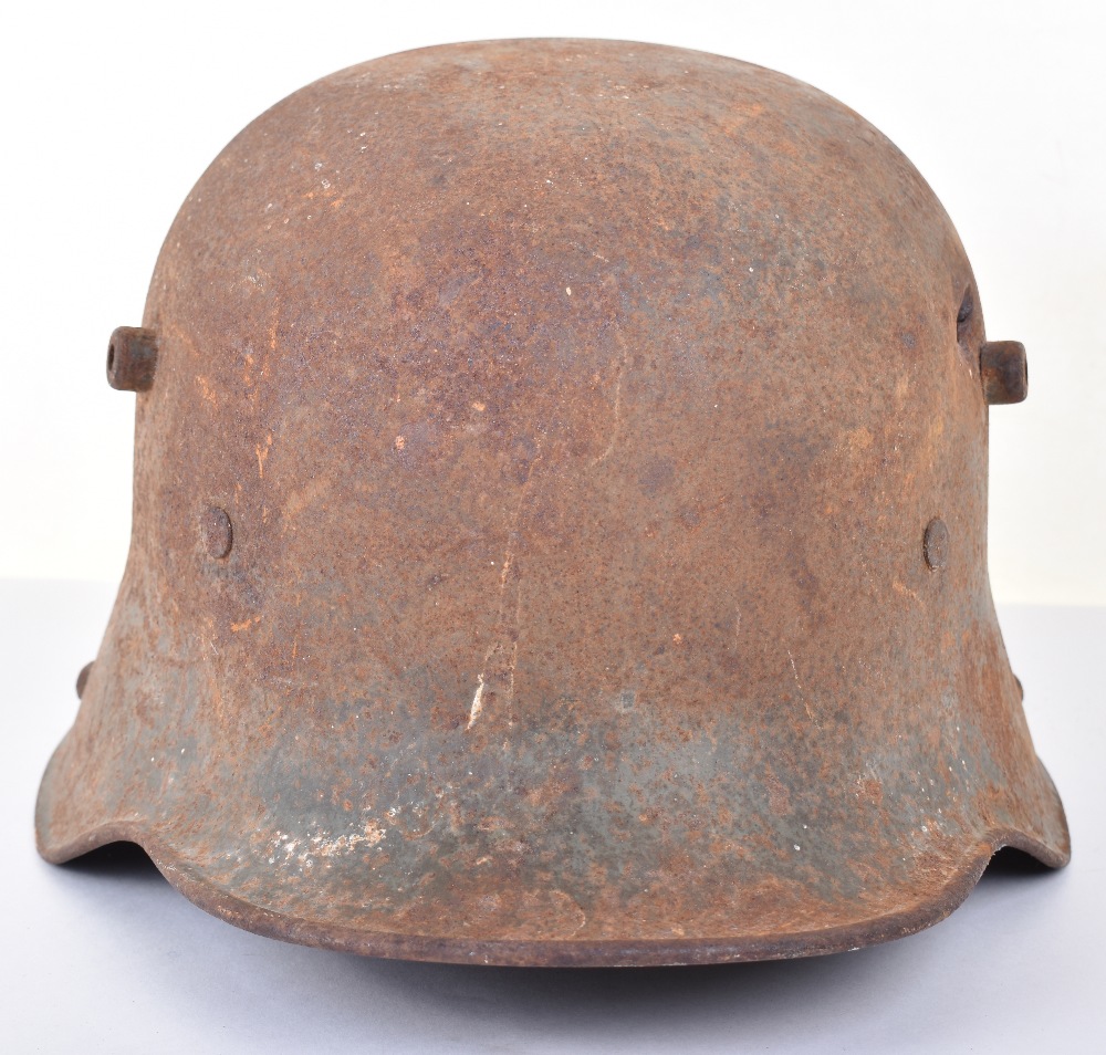 French Barn Find WW1 German M-16 Steel Combat Helmet - Image 8 of 8