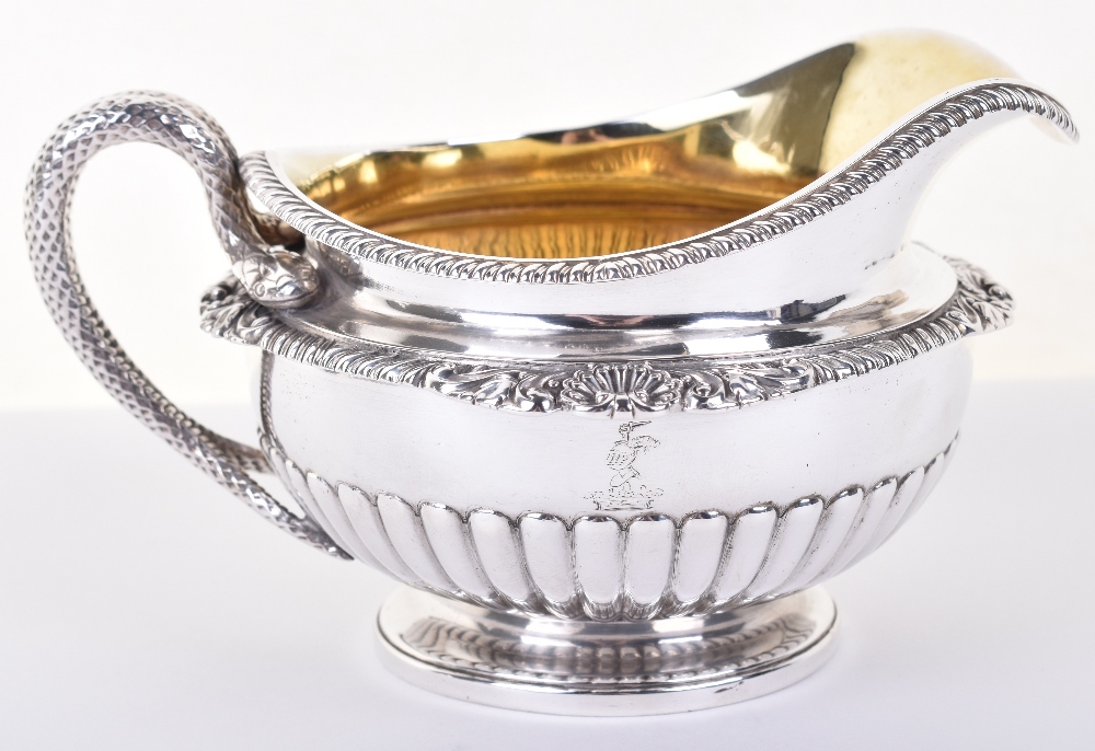 A fine George III silver cream jug, by Paul Storr, London 1816 - Image 3 of 7