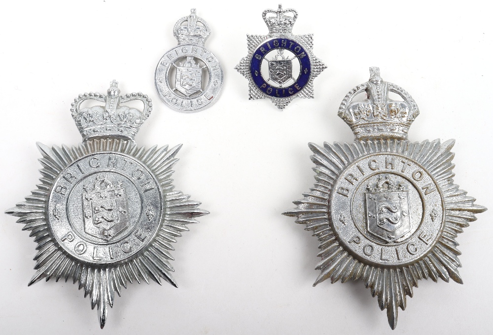 Four Brighton Police Badges