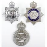 Two Kings Crown George 6th Metropolitan Police Cap Badges