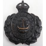 Folkestone Police Helmet Badge