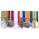 WW1 and WW2 Medal Groups