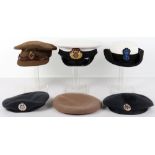 EIIR Rhodesia & Nyasaland Engineers Officers Service Dress Peaked Cap