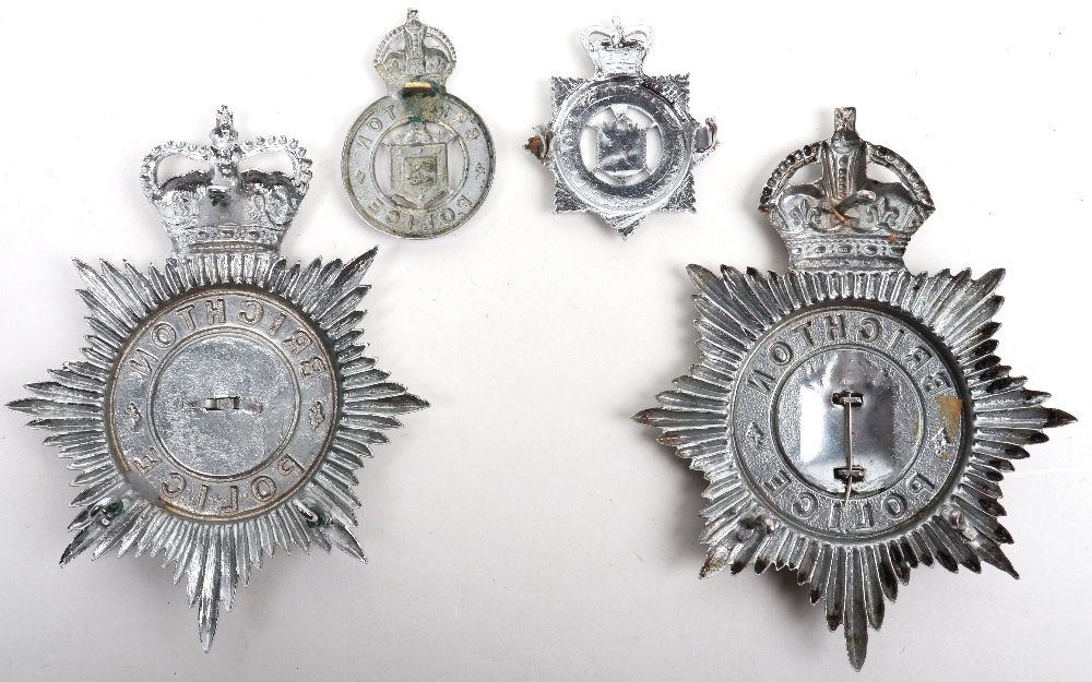 Four Brighton Police Badges - Image 2 of 2