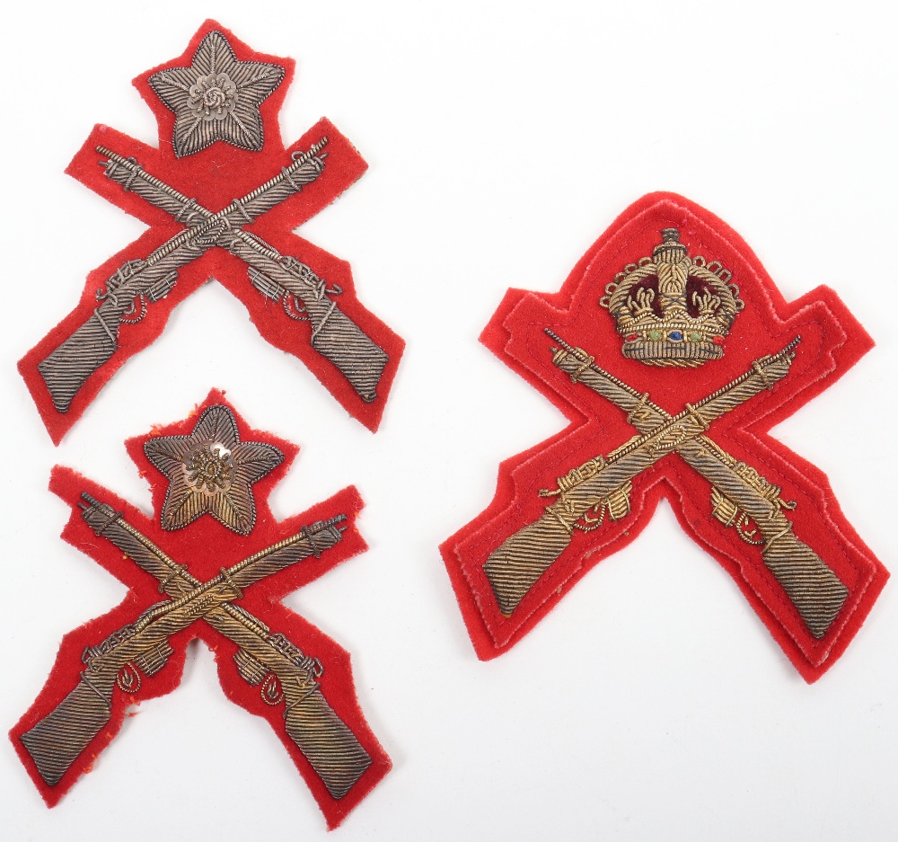 3x Post 1902 Bullion Marksman Proficiency Badges