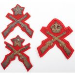 3x Post 1902 Bullion Marksman Proficiency Badges