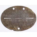 WW2 German Identity Disc