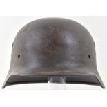 Waffen-SS Single Decal Helmet Shell