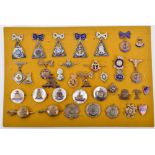 Collection of Sweetheart Brooches