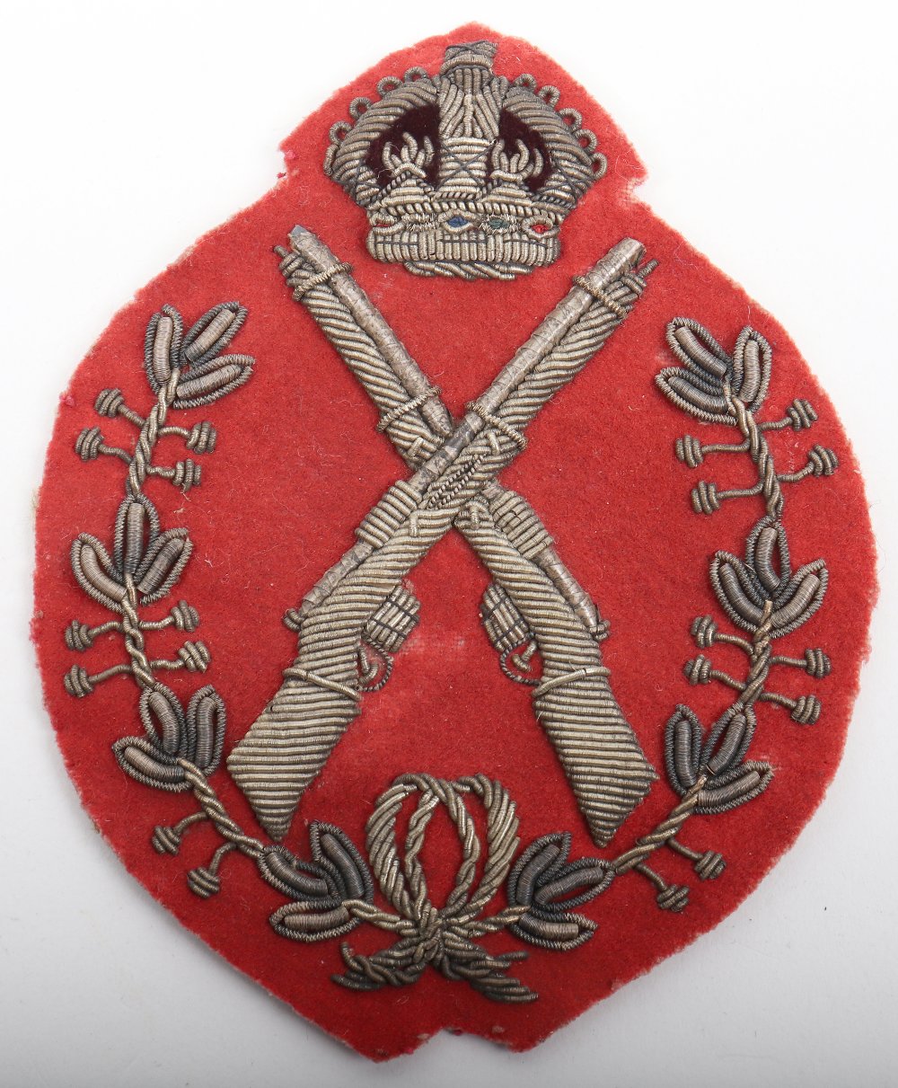 Post 1902 British Army Shooting Prize Cloth Arm Badge