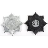 Two Port of London Authority Police Helmet Badges