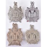 4x Post 1902 Kings Own Scottish Borderers Glengarry Badges