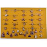 Collection of Military Sweetheart Brooches