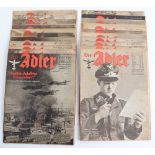 21x Third Reich Der Adler Magazines