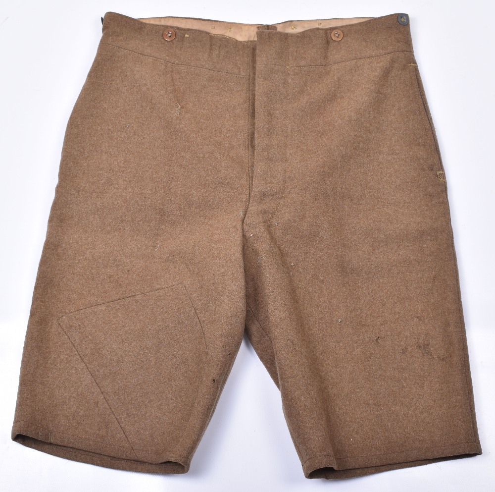 Unusual Pair of Cut Down Other Ranks 1902 Pattern Service Dress Trousers
