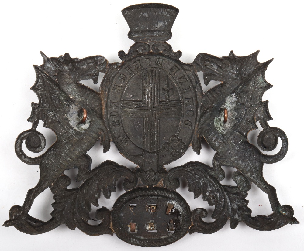 City of London Police (pre 1909) Helmet plate - Image 2 of 2