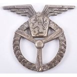 WW2 Czech Aircrew Badge