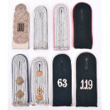 Selection of WW2 German Tunic Shoulder Boards