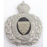 West Sussex Constabulary Helmet Badge