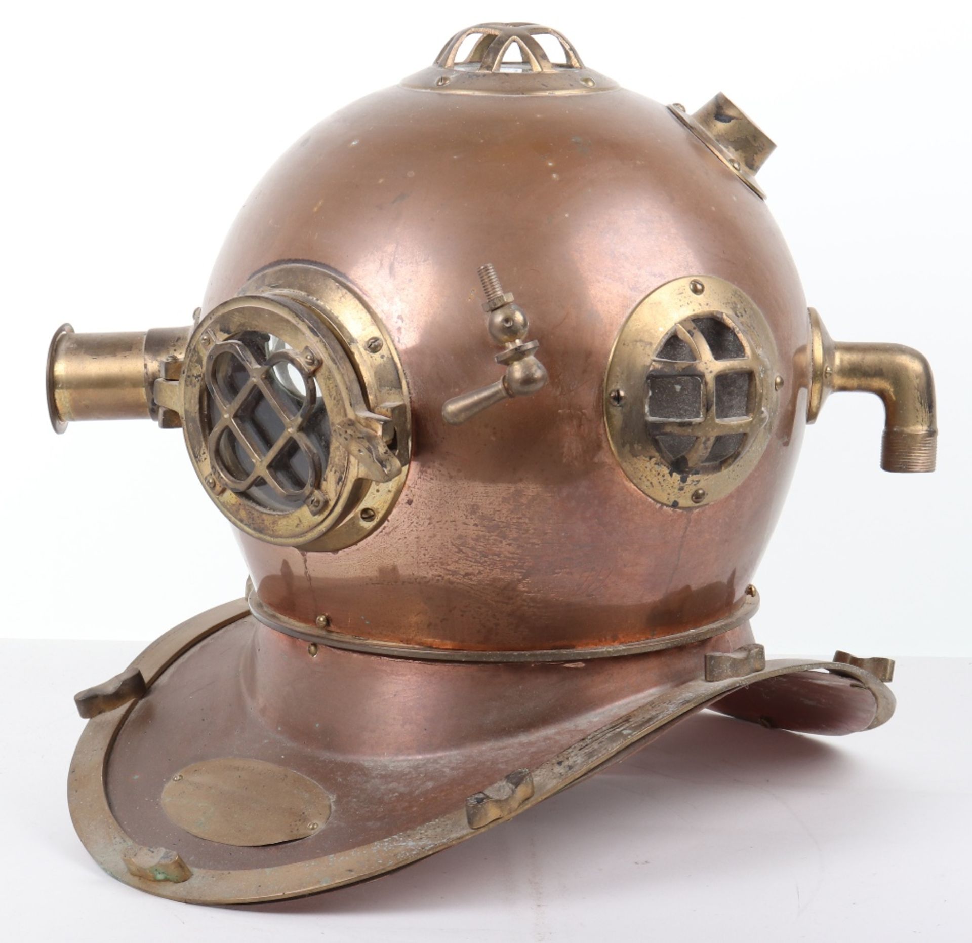 A reproduction US navy divers helmet - Image 2 of 6