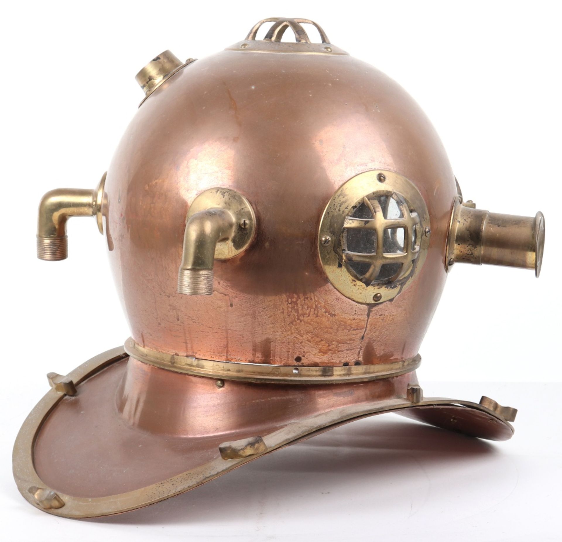 A reproduction US navy divers helmet - Image 6 of 6