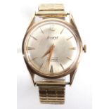 A 9ct gold Acurist wristwatch