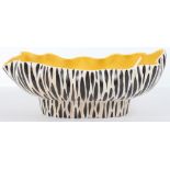 A Beswick Zebra pattern fruit bowl