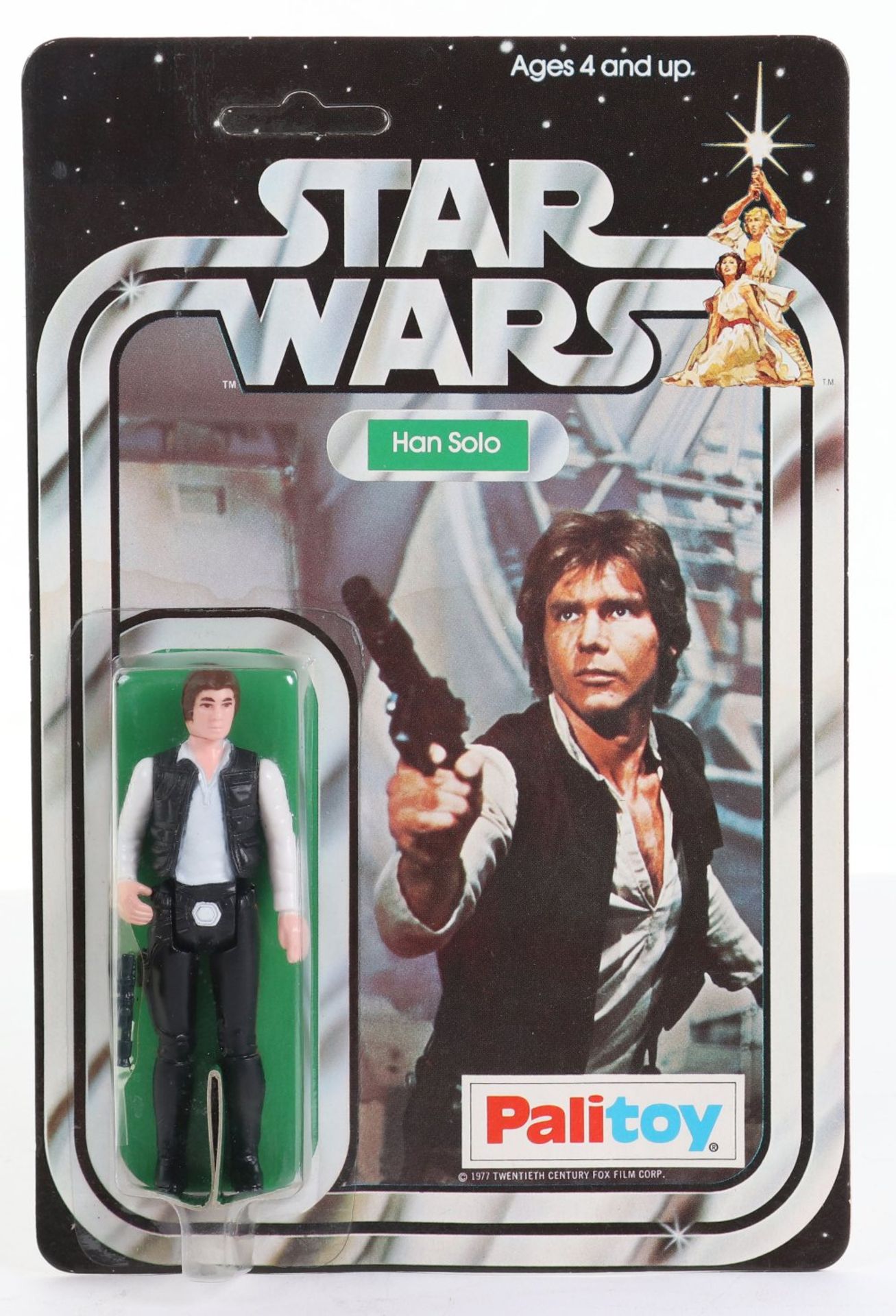 Palitoy Star Wars Han Solo Vintage Original Carded Figure