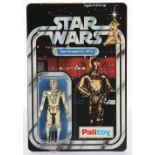 Palitoy Star Wars See-Threepio (C-3PO) Vintage Original Carded Figure