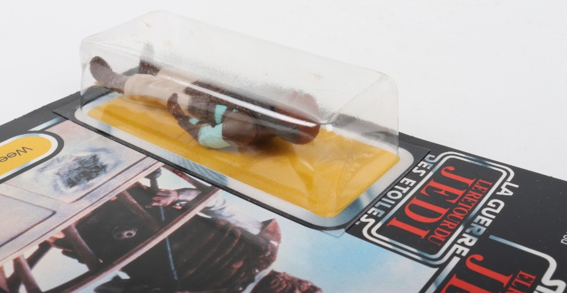 Palitoy General Mills Star Wars Return of The Jedi Tri Logo Weequay, Vintage Original Carded Figure - Image 5 of 6