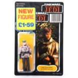 Palitoy General Mills Star Wars Return of The Jedi Tri Logo Luke Skywalker (in Battle Poncho)