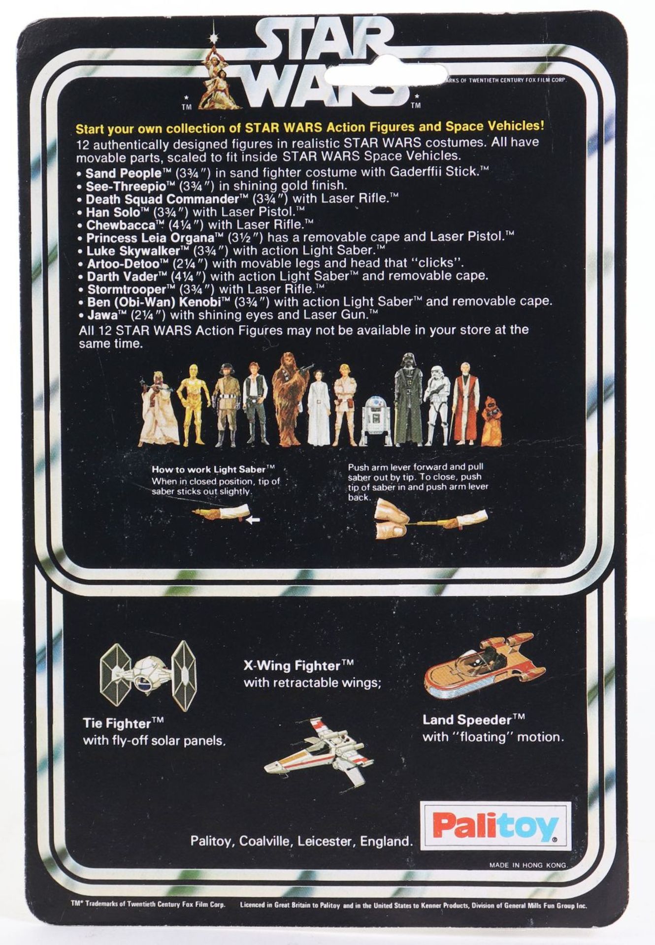 Palitoy Star Wars Stormtrooper Vintage Original Carded Figure - Image 2 of 6