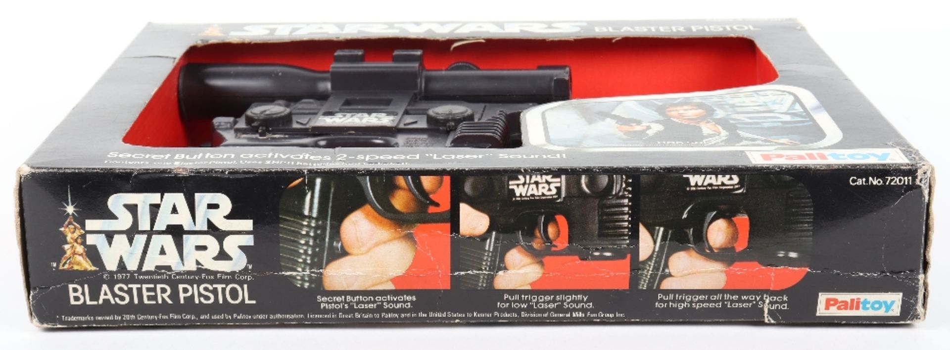 Scarce Boxed Palitoys Star Wars Hans Solo Blaster Pisto - Image 3 of 6