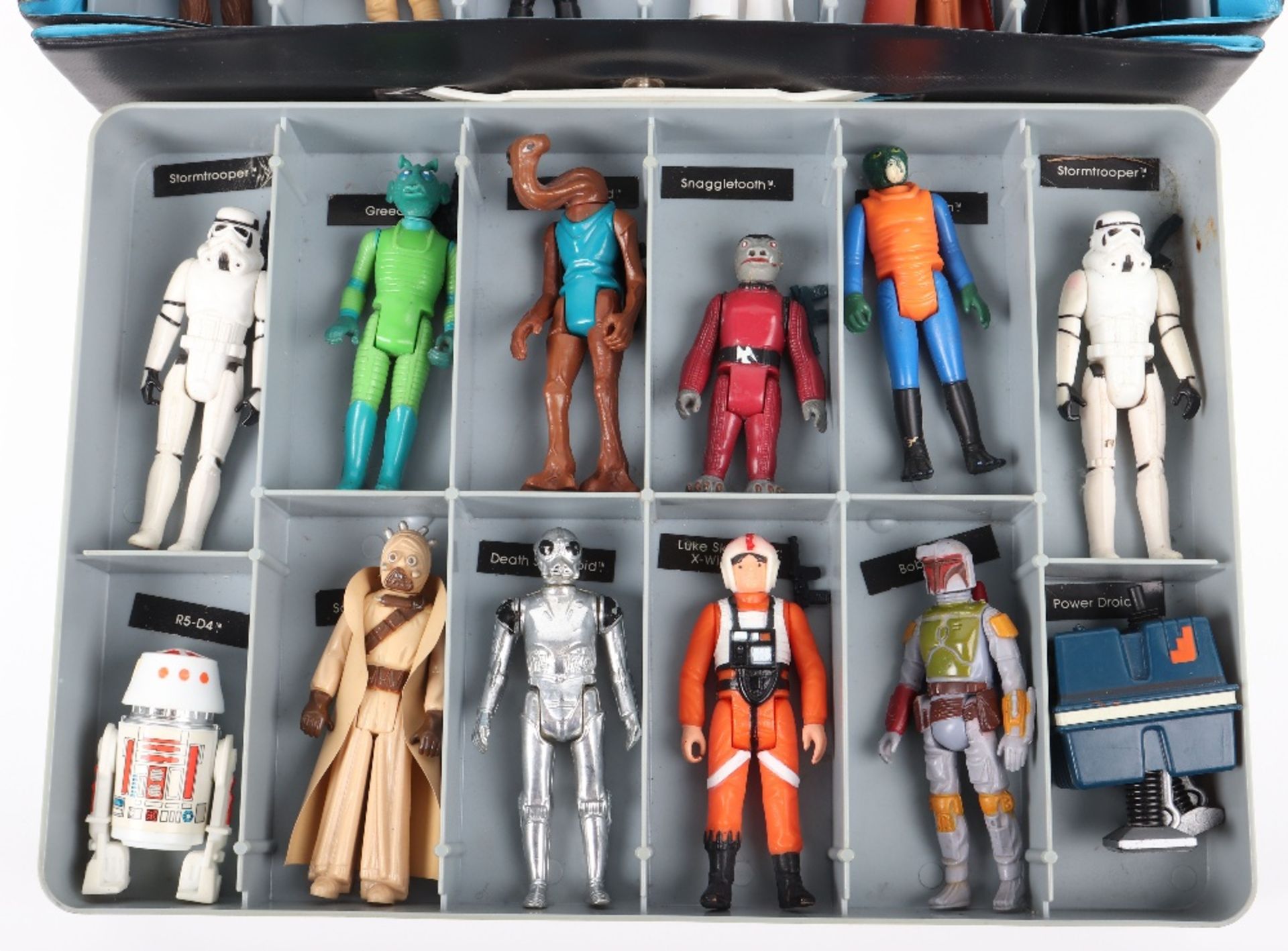 Kenner Star Wars Mini-Action Figure Collectors Case, including 24 Loose Figures - Image 3 of 6