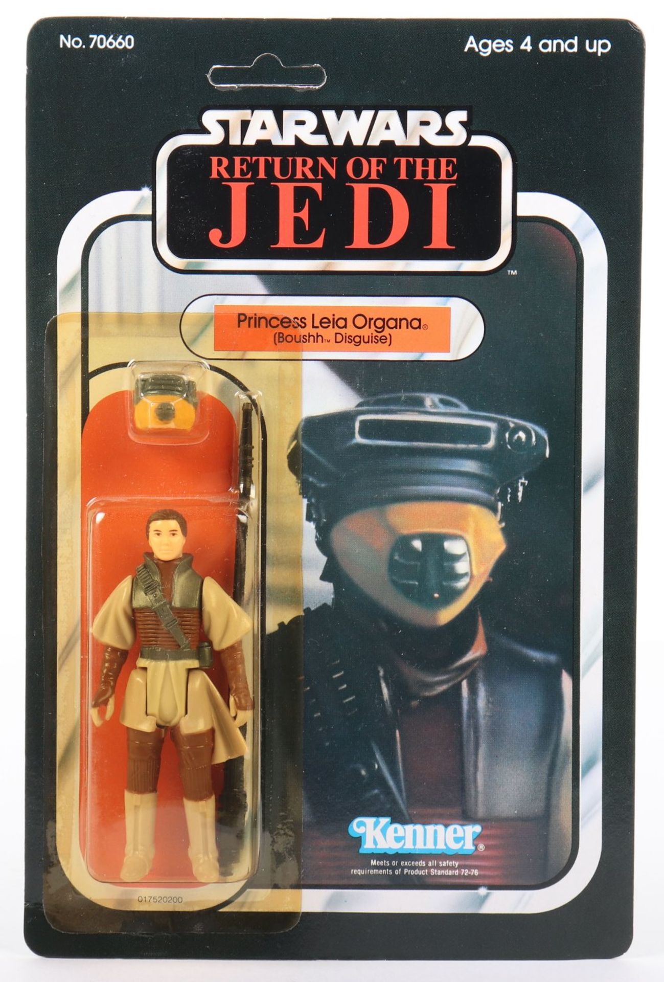 Kenner Star Wars Return of The Jedi Princess Leia Oragana (Boushh Disguise), Vintage Original Carded