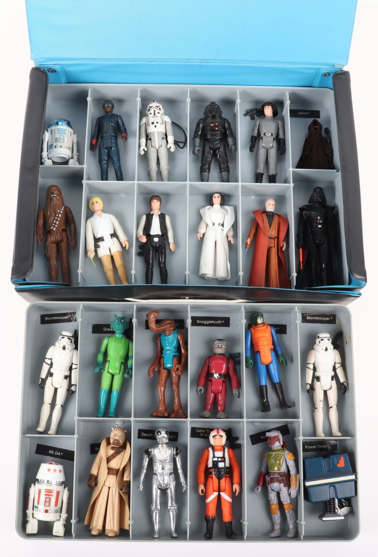 Kenner Star Wars Mini-Action Figure Collectors Case, including 24 Loose Figures - Image 2 of 6